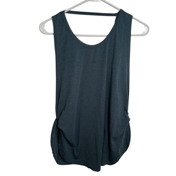 New Balance Athletic Tank Top Heathered Dark Green L - Picture 1 of 9